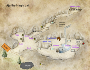 Adventure - Aja the hags' lair