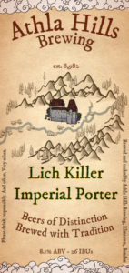 Athla Brewing - Lich Killer Imperial Porter